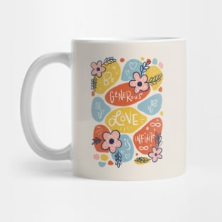 Generous with Love Mug